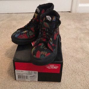 Vans SK8-Hi high tops tapestry floral print